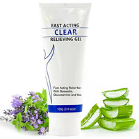 Soothing Cooling Gel 100G,Relieve Muscle Tension,Sports Soothing Cooling Body Care,Cooling With Menthol And Frankincense,Fast Absorbing For Women And Men,Brings A Comfortable Feeling(100G/3.04Oz)