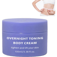 Get Cream Overnight Toning Whip, Body Firming Whip, Anti-Wrinkle Skin Tightening Gel For All Skin Types Anti-Wrinkle Tightening