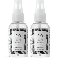 R+Co Dallas Hair Thickening Spray Travel Size | For Smooth, Body-Boosting Style Without Stiffness | Ultimate Volume, Control, And Shine | Tsa Approved | Set Of 2