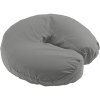 Body Linen Tranquility Microfiber Massage Face Rest Covers For Massage Tables And Chairs - Durable, Lightweight And Extra Soft Microfiber Face Cradle Covers - 50 Pack Gray
