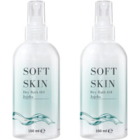 Soft Skin Jojoba Original Dry Oil Spray - 5.28 Fl.Oz, Body Oil After Shower, Pack Of 2 (10.56 Fl.Oz)
