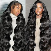 Wprwpr Body Wave Lace Front Wigs Human Hair 13X6 Hd Lace Frontal Wigs Human Hair For Women Pre Plucked With Baby Hair Natural Hairlin 34 Inch 180% Density