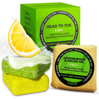 Indulgeme Solid Shampoo & Conditioner Bar- Eco Friendly Hair Care, Tea Tree, Argan Oil, All Natural And Organic, Zero Waste, 3 In 1 Shampoo Conditioner Body Wash, 2 Bars
