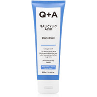 Q+A Salicylic Acid Body Wash, Gel-Based Body Wash, Exfoliates, Smoothes And Softenes The Skin With A Blend Of Salicylic Acid, White Willow Bark And Green Tea Extract, 250Ml