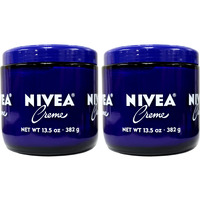 Nivea Rich Moisturizing Body Cream, 13.5 Oz Glass Jar (Pack Of 2)