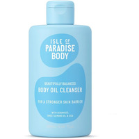 Isle Of Paradise Balanced Oil Cleanser - For Soft, Smooth Skin - Skin Barrier Body Wash With Ceramides, Panthenol, And Cica - Protects And Locks In Moisture - 11.15 Fl. Oz