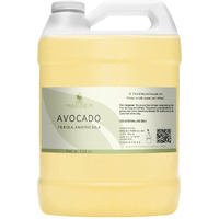 Avocado Oil - Pure, Refined, Filtered, Non-Gmo, Vegan, Fair Trade, Unscented, Bulk Carrier - 128 Oz / 1 Gallon - For Skin, Hair, Nails, Body & More - Hydrating, Nourishing, Moisturizing