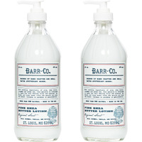 Barr-Co. Original Scent Shea Butter Lotion For Dry Skin Set, Tranquil Milky Scent With Oat, Vanilla & Vetiver, Shea Moisturizing Lotion For Sensitive Skin, 16 Fl Oz Each (Pack Of 2)