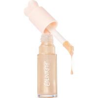 Colourpop Hi-Lite Dewy Liquid Highlighter - Ultra-Reflective Face & Body Illuminator - Glowy Summer Makeup With Hyaluronic Acid & Niacinamide For A Blendable Glow - Sugar Donut (0.38 Oz)