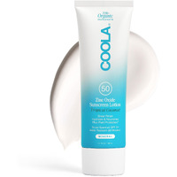 Coola Organic Mineral Sunscreen & Sunblock Body Lotion, Skin Care For Daily Protection, Broad Spectrum Spf 30, Tropical Coconut, Travel Size, 3.4 Fl Oz