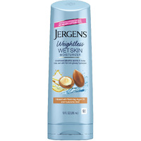Jergens Wet Skin Body Moisturizer With Restoring Argan Oil, 10 Ounces, 4X Healthier Looking Skin, Fast-Absorbing, Non-Greasy, Dermatologist Tested (Pack Of 4) (Packaging May Vary)