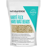 Naturaverdepro Karite Flex Hard Wax Beads, Body And Facial Hair Removal, Brazilian Bikini Wax For Women With Hydrating Shea Butter And Vitamin E - 2.2 Lbs