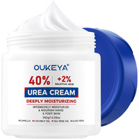 Oukeya New Formula Urea Cream 40% Plus 2% Salicylic Acid For Feet Maximum Strength 12.35 Oz Dry Cracked Hand Heel Moisturizing Repair Lotion For Knees, Elbows, Removes Corns, Dead Skin Cream