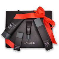 Limited Edition Men's Skincare Gift Set, Cardon Anti-Aging Korean Skincare Routine, Cactus-Based, All Skin Types, Face Wash, Face Moisturizer With Sunscreen, Spf 30, Night Lotion, Eye Cream (4 Ct)