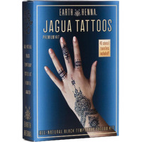 Organic Jagua Black Temporary Tattoo And Body Painting Premium Kit
