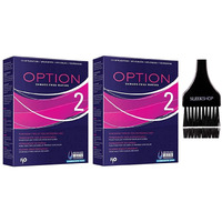 Herr Option 2 Perm, Damage-Free Waving Lotion For Color-Treated Hair, Curly, With Natural Lsoamine, Pack Of 1