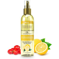 Biocare Skin Toning & Brightening Oil - Infused With Vitamin C, Rosehip Seed Oil, Vitamin E - Nourishing And Non-Greasy Body Oil For Hydrated, Radiant, Even Skin Texture And Complexion - 6 Oz