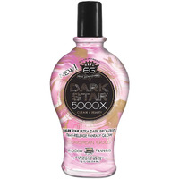 European Gold Dark Star 5000X Indoor Tanning Lotion With Time-Release Formula Dark Accelerator For Indoor Tanning Beds & Outdoor Sun Tan 12 Oz