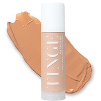 Tinge Tint Body Makeup, Lasts Up To 48 Hours, Medium Coverage With Amino Acids, Hyaluronic Acid & Lysine, Semi Matte Finish, Water & Transfer Resistant, 3.38 Fl Oz - Medium Neutral