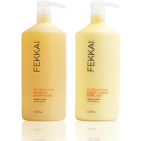 Fekkai Full Blown Volume Shampoo (1 Liter) + Conditioner (1 Liter) - Adds Lift & Body For Lasting Volume For Fine Or Flat Hair - Vegan, Cruelty-Free