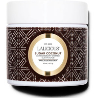 Lalicious Sugar Coconut Sugar Scrub, Exfoliating Body Scrub, Moisturizing Extraordinary Whipped Body Exfoliator, Gentle Exfoliating Body Scrubber Exfoliator For Radiant Skin, No Parabens - 16Oz