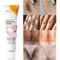 Axnoocy Body Vvhitening Cream For Private Area And Bikini Area, Quick Results Vitamin C Skin Care Cream For Underarm, Neck, Armpit, Elbow, Knees And Inner Thigh (1.8 Fl.Oz)