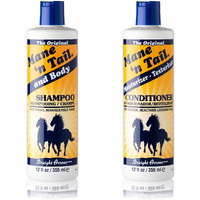 Mane 'N Tail Original Body Shampoo & Moisturizer Texturizer Condition 12 Ounce Each For Stronger Longer Hair