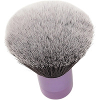 Luxurious And Large Ultra Soft Fluffy Powder Brush, Multipurpose Face, Body, Barber And Beauty Tool, With Wooden Base Soft Kabuki Brush By Bevygold (Violet)