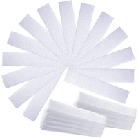 Maitys Eyebrows Small Wax Strips Kit Hair Removal Paper Facial Strips Epilating Pads For Women Men Eyebrow Body Face Arms Lip, 0.4 X 2.4 Inches, White, Wax Not Included(400 Pieces)