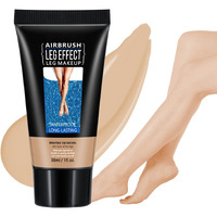 Walulan Leg Makeup Waterproof, Smooth Legs, Fade The Skin Color Of Legs, Effectively Cover The Scars Of Legs And Body, Long-Term Body Foundation Make-Up Uniform Skin Skin Beauty Leg Cream