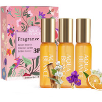 Aqua Blance Body Spray For Women, Fragrance Hair & Body Mist Set, Travel Size Each 2.1 Fl Oz, 3 Pack, Velvet Reverie, Ethereal Garden, Golden Luxury