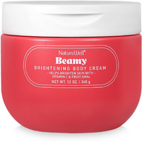 Nature Well Beamy Brightening Body Cream, Lightweight & Quick-Absorbing Formula To Help Improve Tone & Texture, Scented With Black Currant, Jasmine & Vanilla Woods,12 Oz