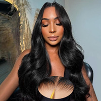 Mugohk Glueless Wigs Human Hair Pre Plucked Pre Cut 22 Inch 9X6 Wear And Go Body Wave Hd Lace Front Wig Bleached Knots Pre Everything Ready To Wear Closure Wig 200 Density For Women