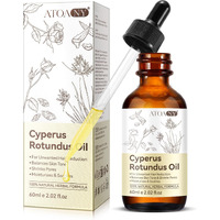 Cyperus Rotundus Oil, Natural Nut Grass Cyprus Oil For Reducing Body Hair Growth, Smooth Skin & Hairs Removal, Moisturizing & Soothing For All Skin Types, Hair Removal Solution - 2.02 Oz (1)