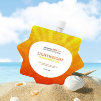 Ultra-Lightweight Airy-Fit Sunscreen Spf50 Pa++++ - Travel-Size Face & Body Sunscreen Broad Spectrum Protection, Oil-Free & Non-Sticky Moisturizing Sunscreens, No White Cast & Water-Resistant (1)