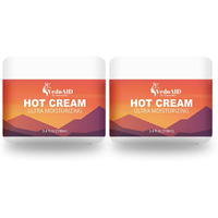 (2Pc) Hot Firming Cream Sweat Enhancer, Skin Tightening And Cellulite Reduction Lotion For Stomach, Thighs And Butt, Ulta Moisturizing Pre And Post Workout Sweat Cream For Better Results (6.8 Fl Oz)
