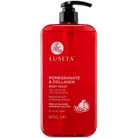 Luseta Pomegranate & Collagen Body Wash Rejuvenating Shower Gel Body Cleanser For All Skin Types Moisturizing And Hydrating Dry Skin 33.8Oz