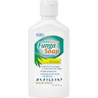 Pedifix Fungasoap Tea Tree Cleansing Wash - Antifungal Body Wash & Foot Soap - All-Natural Tea Tree Oil Cleanser For Athletes Foot, Ringworm, Jock Itch, Body Odor & Fungus - 6 Fl. Oz