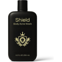 Shield Body Acne Wash For Men And Boys - Unscented Back & Chest Cleanser, Clears Acne & Breakouts, 8.5 Oz