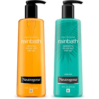 Neutrogena Rainbath Refreshing & Cleansing Shower & Bath Gel, Moisturizing Daily Body Wash & Shaving Gel For Soft Skin, Two Pack Including Ocean Mist & Original Scents, 16 Fl. Oz, 2 Pack