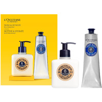 L'Occitane Wash & Hydrate: 2-Piece Hands & Body Care Set, Includes Shea Hand Cream And Shea Ultra Rich Wash