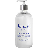 Ipnosi Pheromone Body Cream For Men, Confidence-Boosting Hydrating Lotion For Hands & Body, Fast Absorbing With Aloe & Collagen, Long-Lasting Scent By Natural Splash - 8.45 Fl Oz