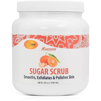 Spa Redi Sugar Scrub - Exfoliating, Moisturizing, Hydrating And Nourishing, Glow, Polish, Smooth And Fresh Skin - Body Exfoliator, Mandarin - 58 Oz