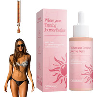 Sunless Tanning Drops,Drinkable Sunless Tanning Drops,Oral Self Tanner For Face & Body,Natural Ingredients For All Skin Types