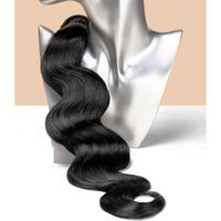 Inlovwith Healthy Human Hair Bundles, Body Wave Bundles Human Hair, 100% Unprocessed Selected Healthy Brazilian Virgin Hair Extensions(Single Bundle, 30 Inches)