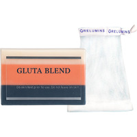Relumins Premium 3-In-1 Glutablend Beauty Soap Bar - For Smoother, Clearer, Healthier-Looking Skin - Now With Rosehips - Gentle Face & Body Cleanser 120G With Net