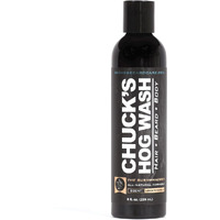 Chuck's Hog Wash - All Natural Beard And Body Wash - The Bushwhacker Scent, 8Oz - Leaves Your Beard Softer Than Its Ever Been And Is Suitable For Daily Use