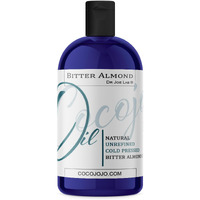 Dr Joe Lab Bitter Almond Oil - 16 Oz - Pure Natural Sourced Non-Gmo Bulk Carrier Oil - For Skin, Hair, Body, Nails, Face, Arms & Legs - Hydrates, Nourishes, Moisturizes