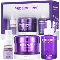 Bioheal Boh Probioderm 3D Lifting Skincare Set | Anti-Aging Face Moisturizer Night Cream, Ampoule & Facial Serum Spray | Korean Skin Care Kit For Firming & Hydration | K Beauty Gift Set For Women