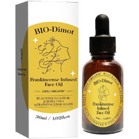 30 Ml Frankincense Essential Oil,Organic Castor & Jojoba Oils For Face Anti-Aging Facial Moisturizer Serum,Natural Skincare Hydrates Skin Moisturizing (1 Pcs)